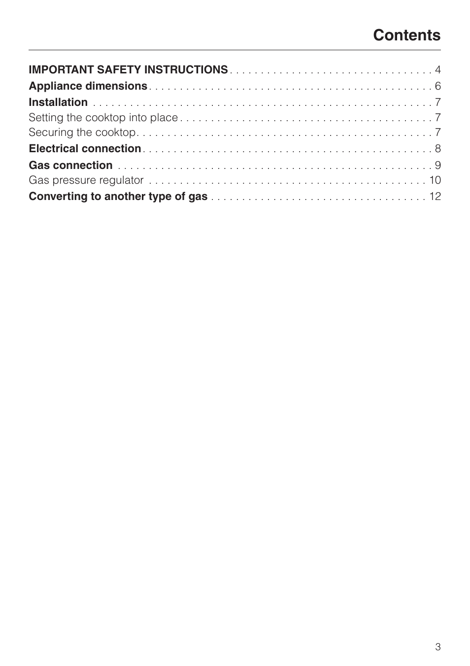 Miele KM 360 User Manual | Page 3 / 16