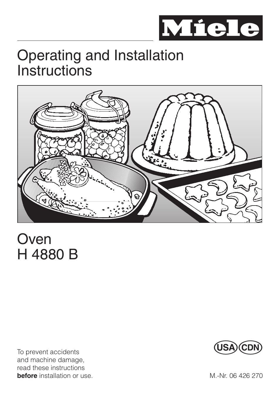 Miele H4880B User Manual | 76 pages