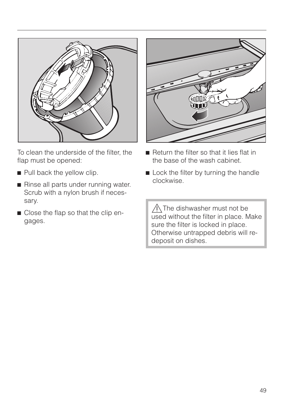 Miele TOUCHTRONIC PREMIER PLUS HG01 User Manual | Page 49 / 56