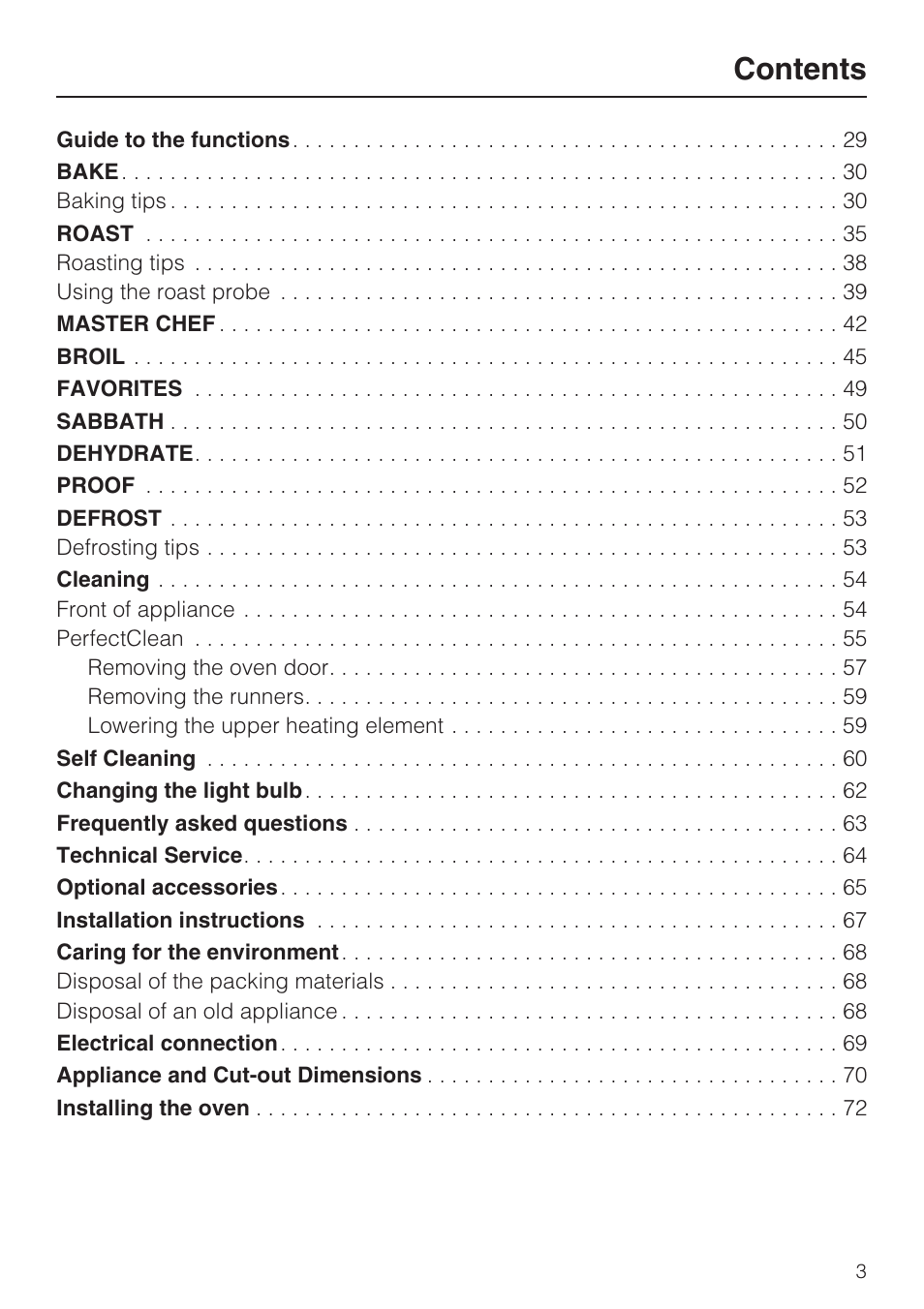 Miele H4782BP User Manual | Page 3 / 76
