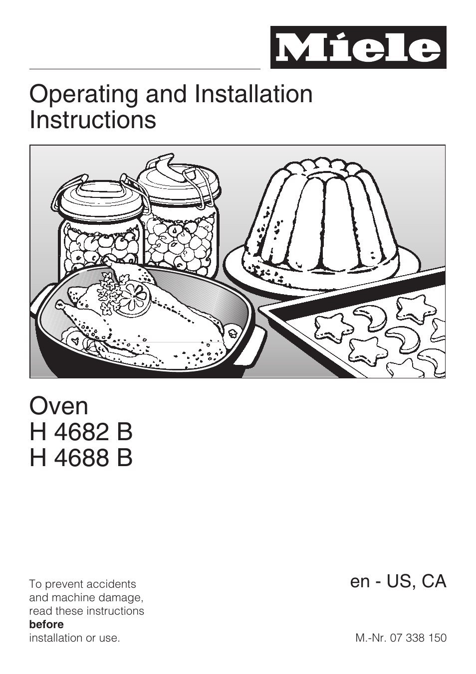 Miele H 4688 B User Manual | 76 pages