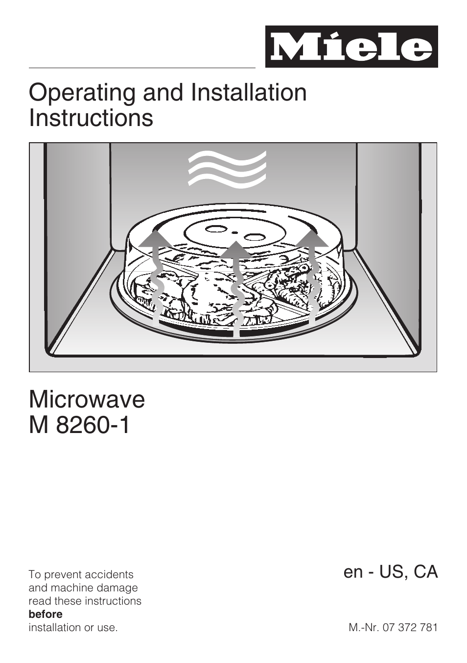 Miele M8260-1 User Manual | 48 pages