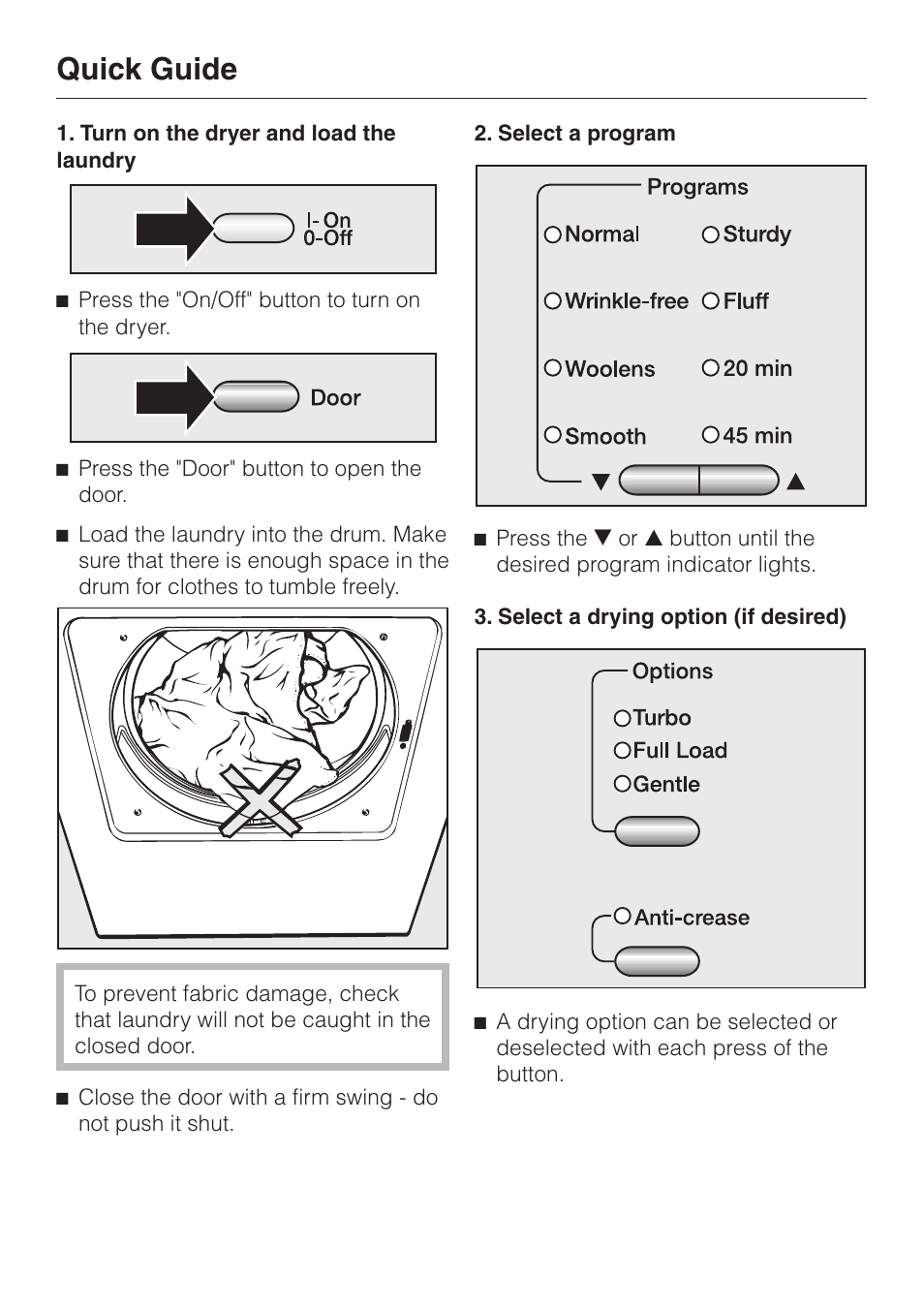 Quick guide | Miele T8003 User Manual | Page 20 / 40