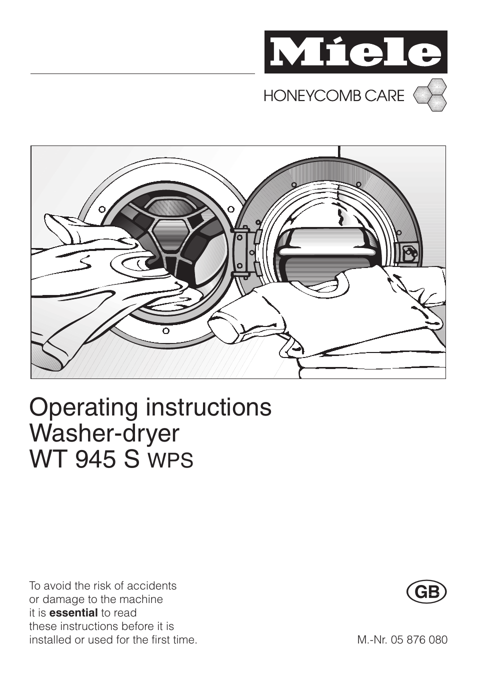 Miele WT 945 S WPS User Manual | 76 pages