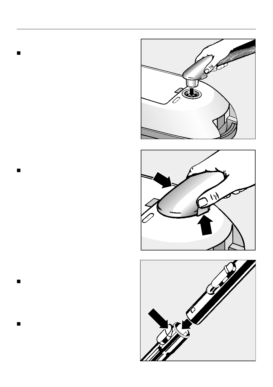 Before using the vacuum 10, Before using the vacuum | Miele S 246i User Manual | Page 10 / 36