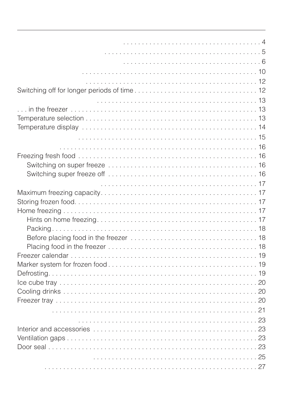 Miele F 311 i-6 User Manual | Page 2 / 36