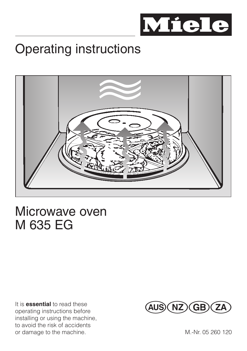 Miele M 635 EG User Manual | 44 pages