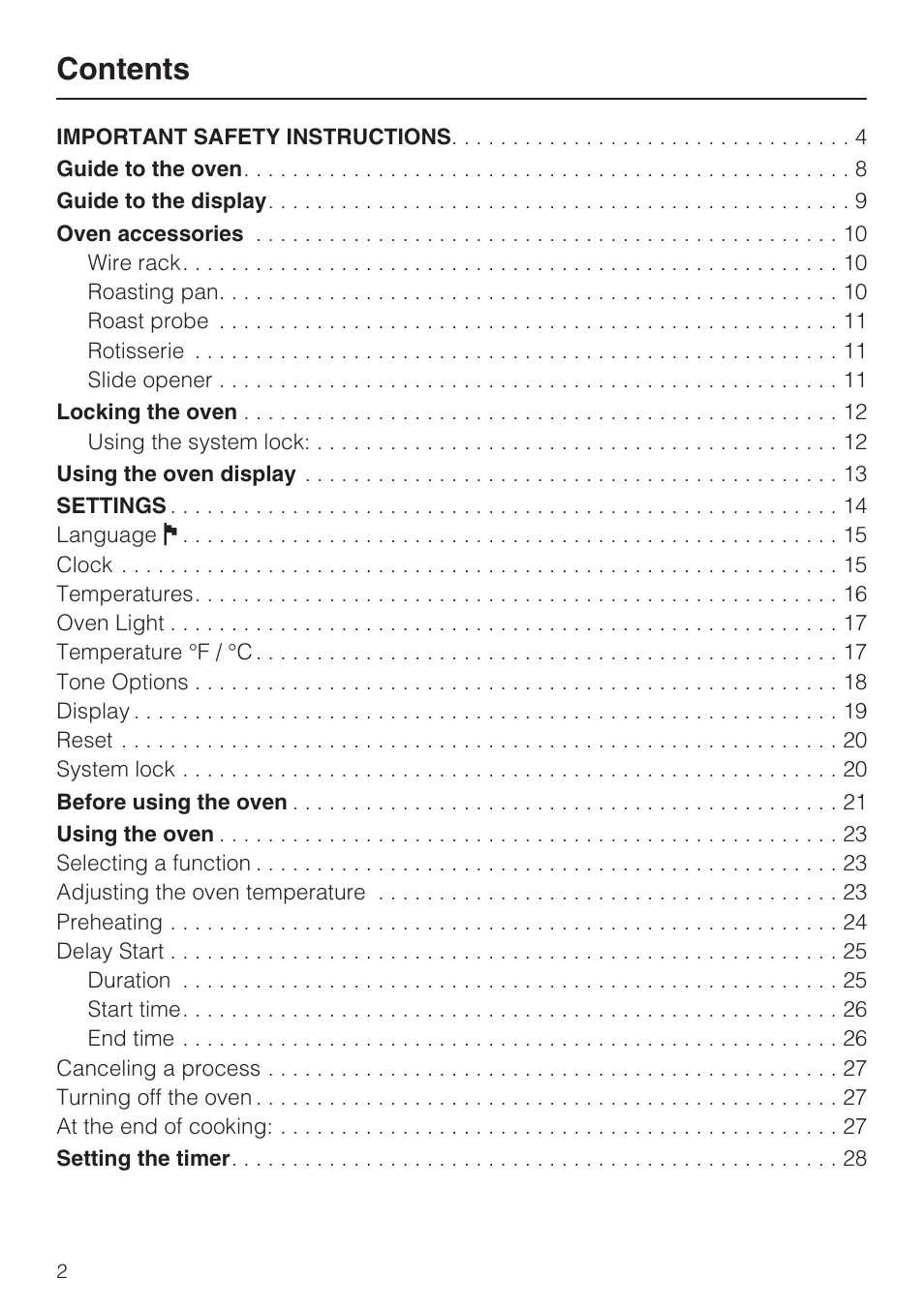Miele H4882BP User Manual | Page 2 / 80