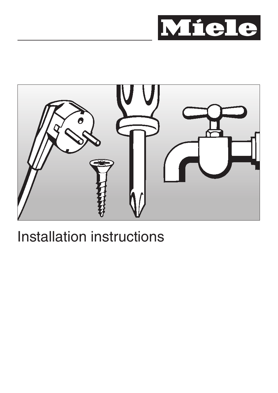 Installation instructions 21, Installation instructions | Miele ESW700-25 User Manual | Page 21 / 32