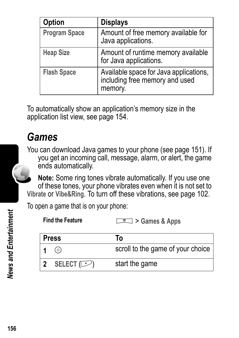 Games | Siemens U15 User Manual | Page 157 / 188