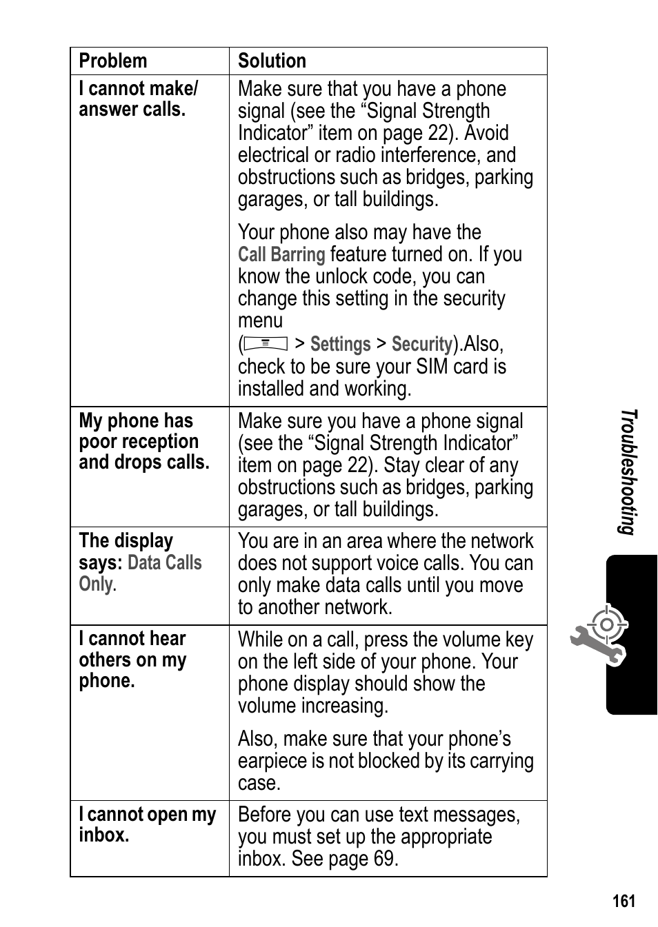 Siemens U15 User Manual | Page 162 / 188