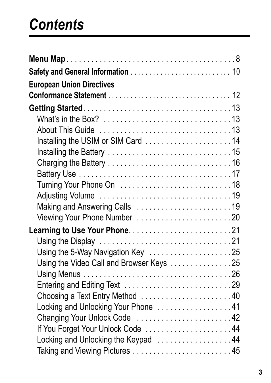 Siemens U15 User Manual | Page 4 / 188