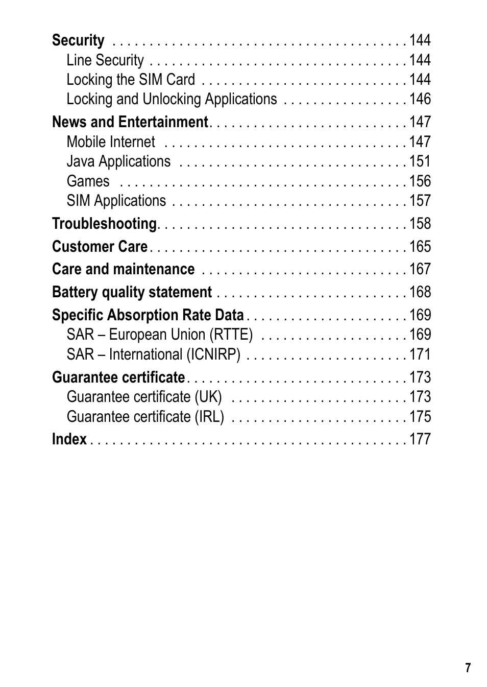 Siemens U15 User Manual | Page 8 / 188