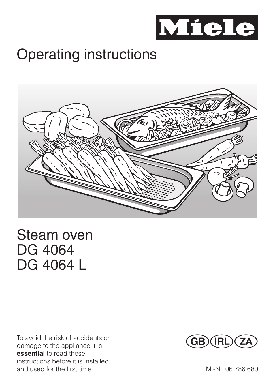 Miele DG 4064 User Manual | 60 pages