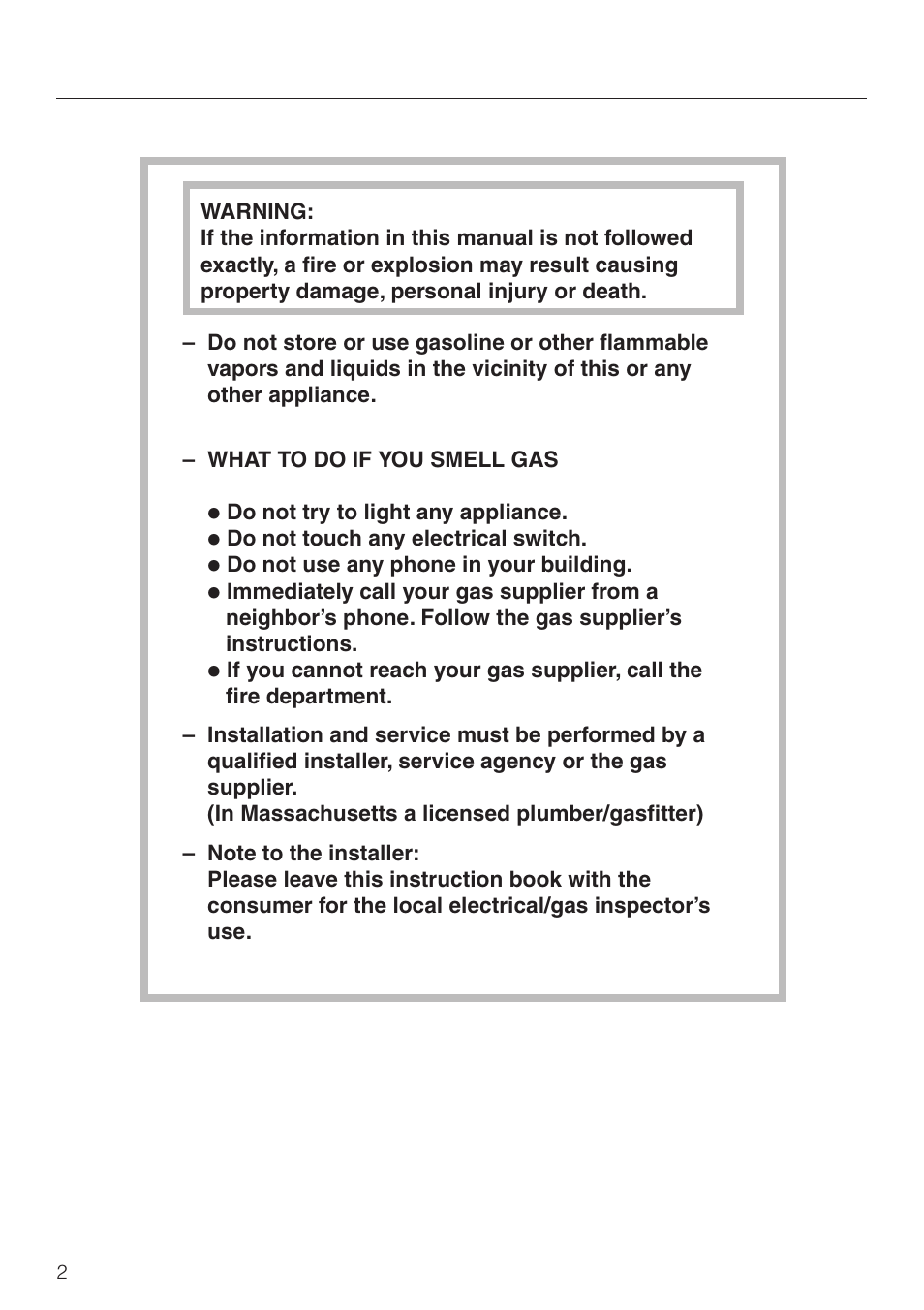 Miele KM360G User Manual | Page 2 / 20