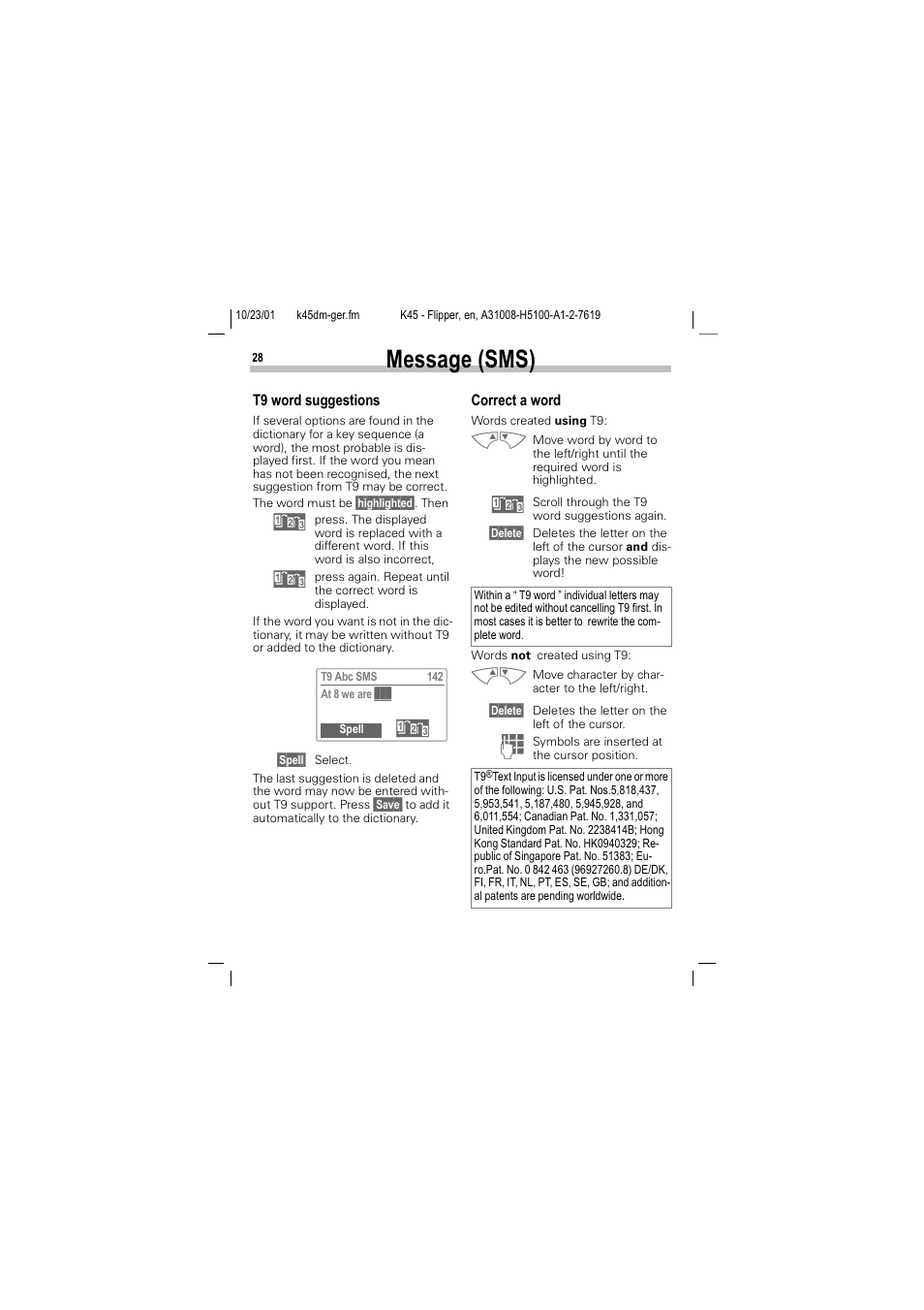 0hvvdjh 606 | Siemens C45 User Manual | Page 30 / 82