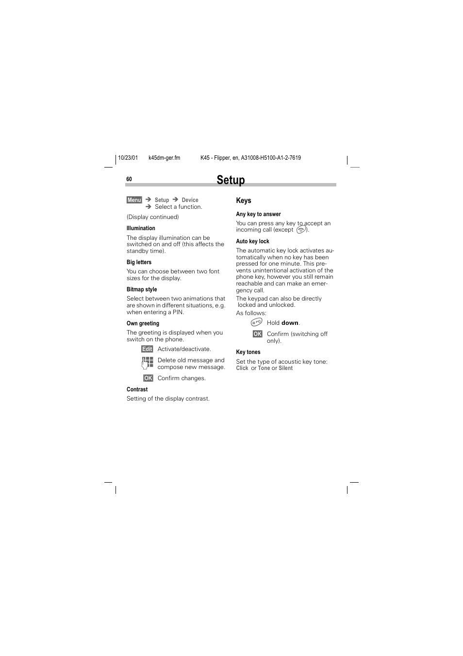 P. 60), 6hwxs | Siemens C45 User Manual | Page 62 / 82