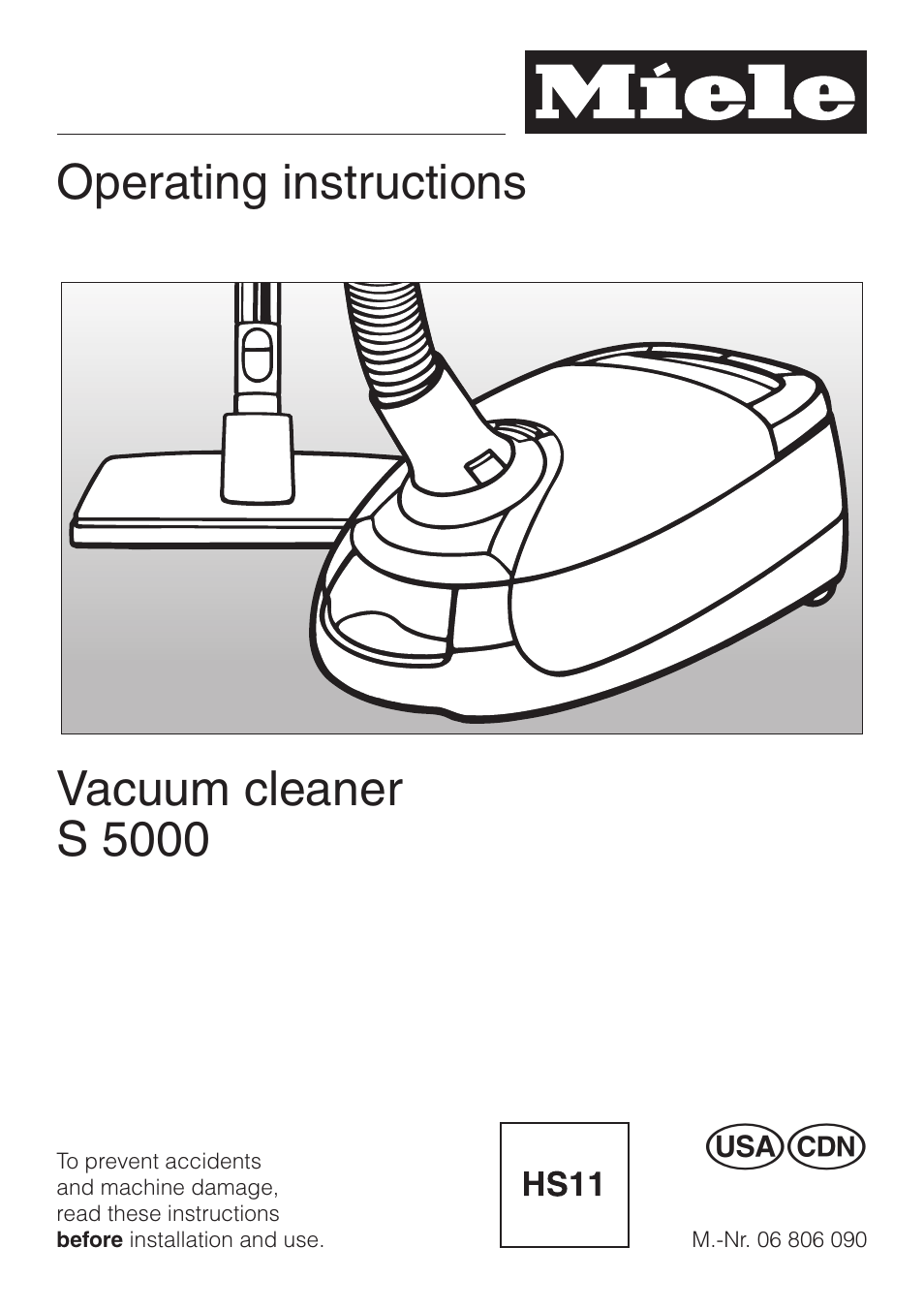 Miele S 5000 User Manual | 48 pages