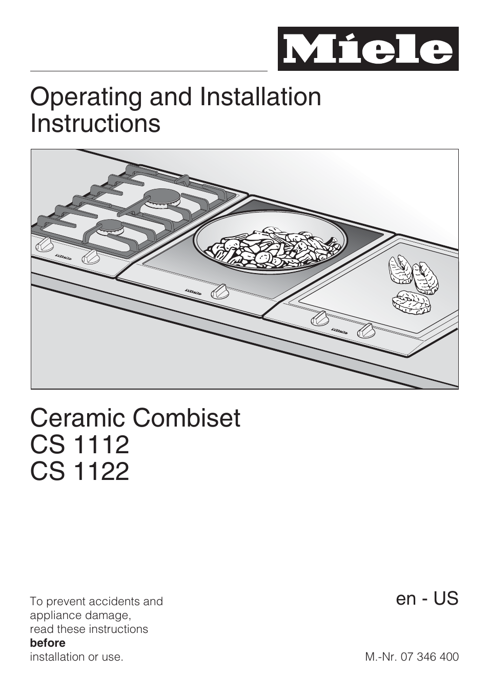 Miele CS1112 User Manual | 40 pages