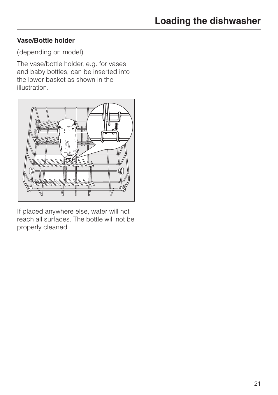 Loading the dishwasher | Miele ADVANTA SERIES G 2020 User Manual | Page 21 / 52