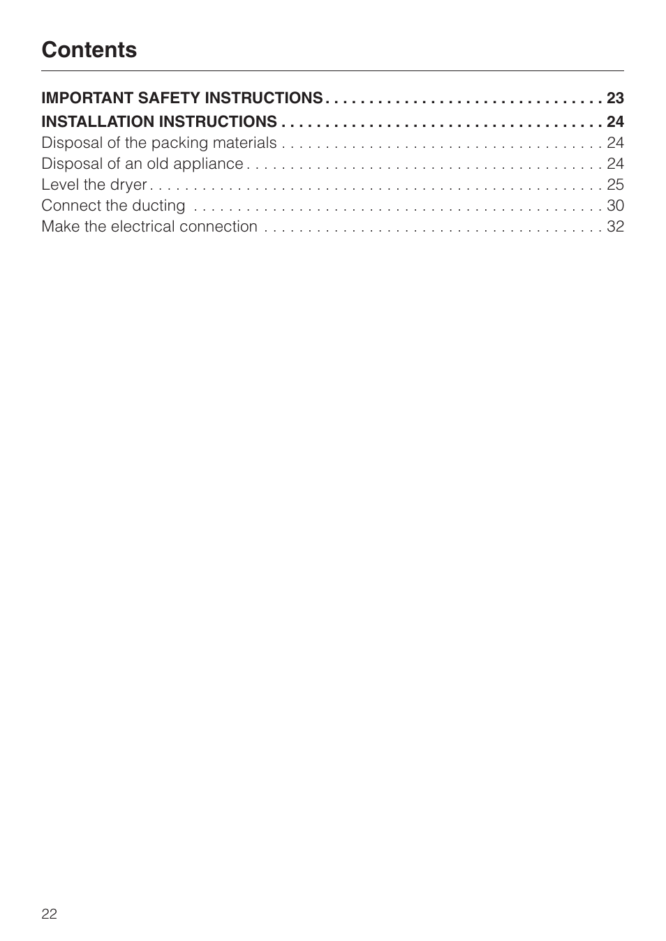 Miele NOVOTRONIC T 1576 User Manual | Page 26 / 40