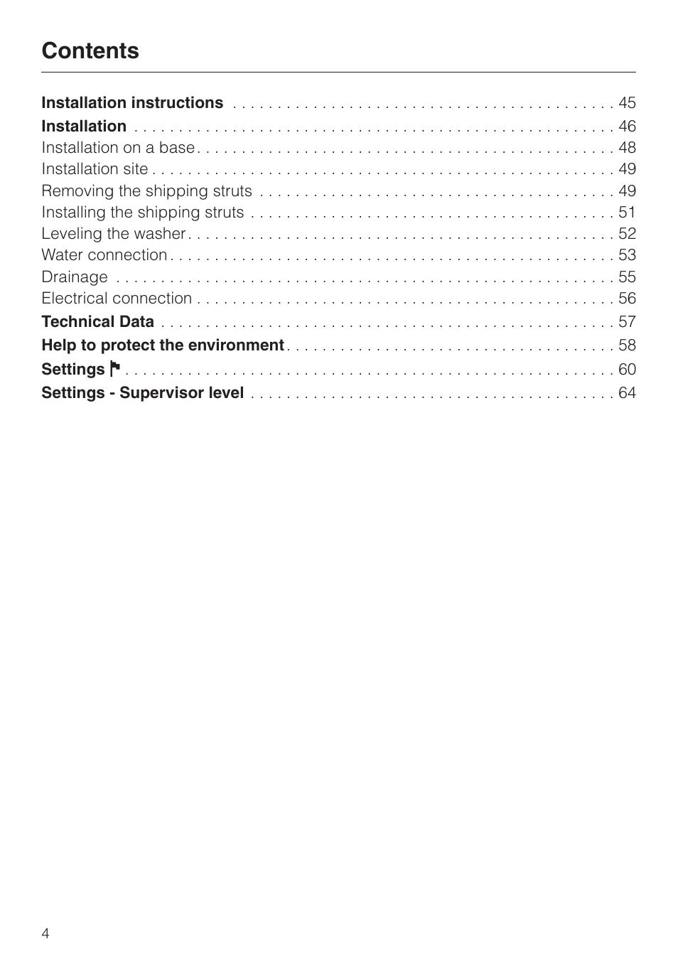 Miele PW 6065 User Manual | Page 4 / 72