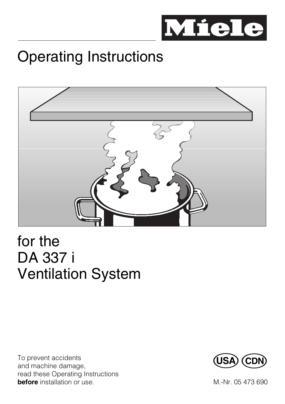 Miele DA 337 I User Manual | 44 pages