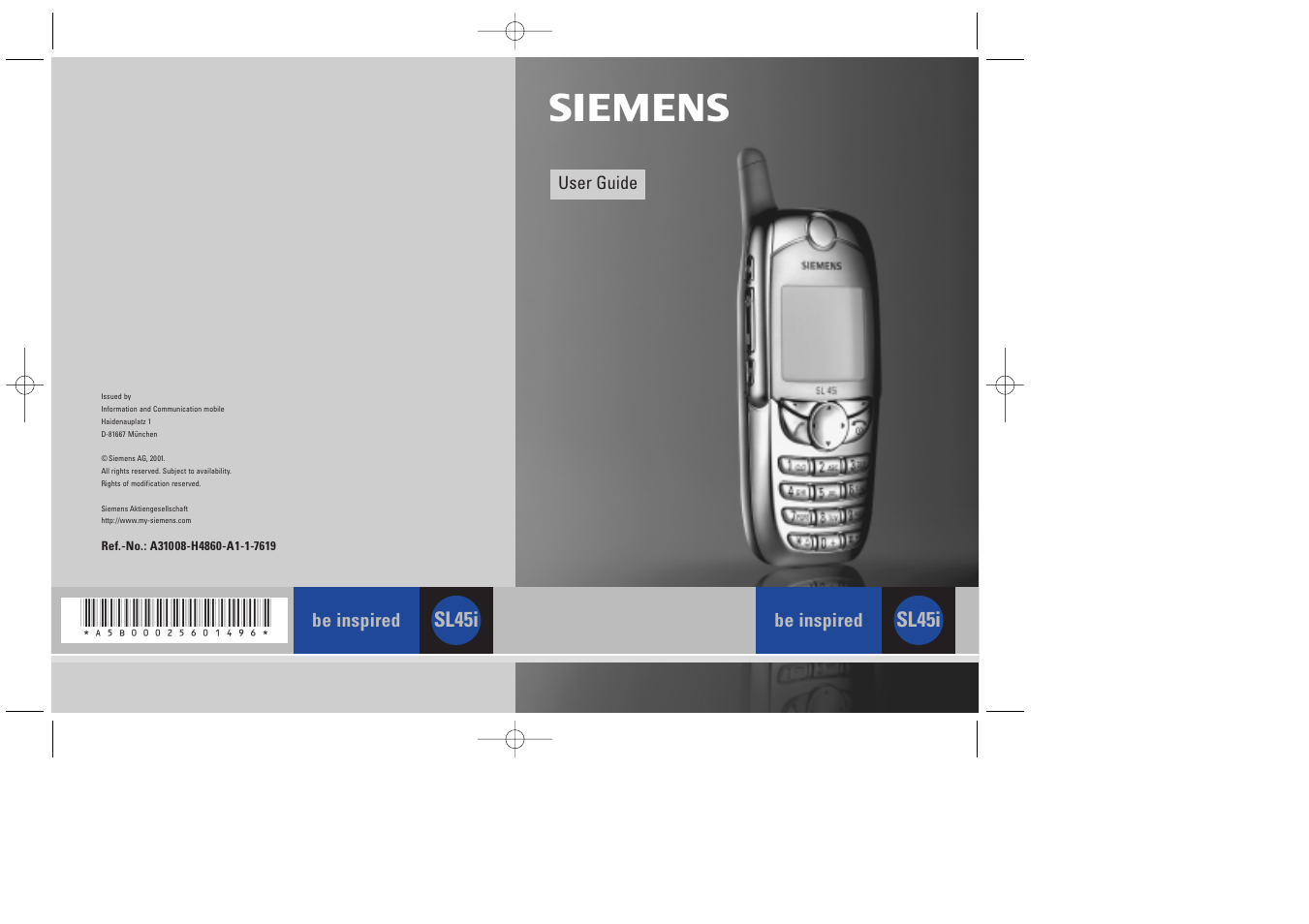 Siemens SL45i User Manual | 90 pages