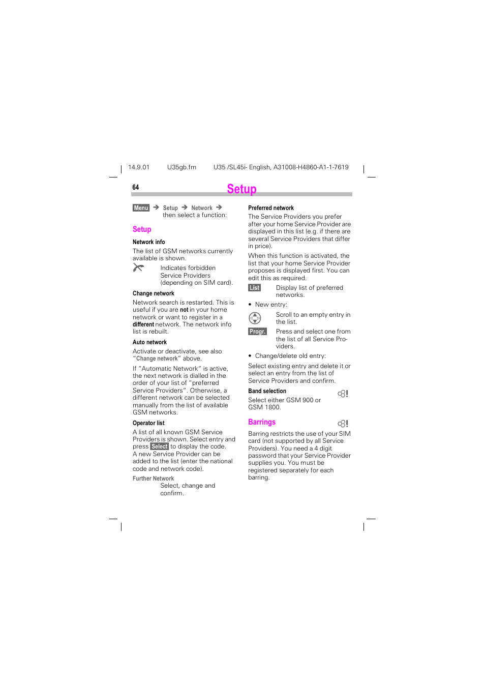 6hwxs | Siemens SL45i User Manual | Page 66 / 90