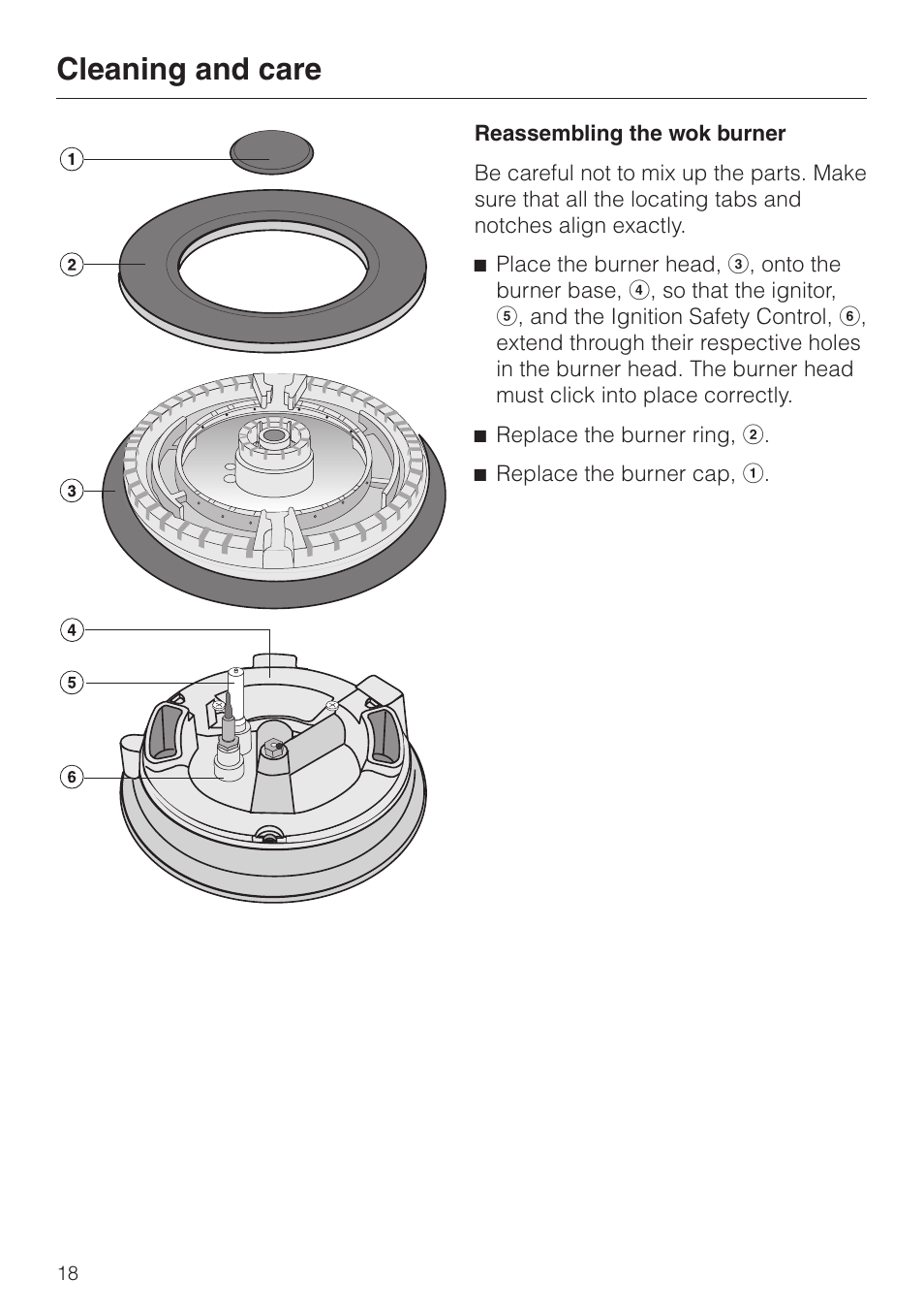 Cleaning and care | Miele KM391 User Manual | Page 18 / 36
