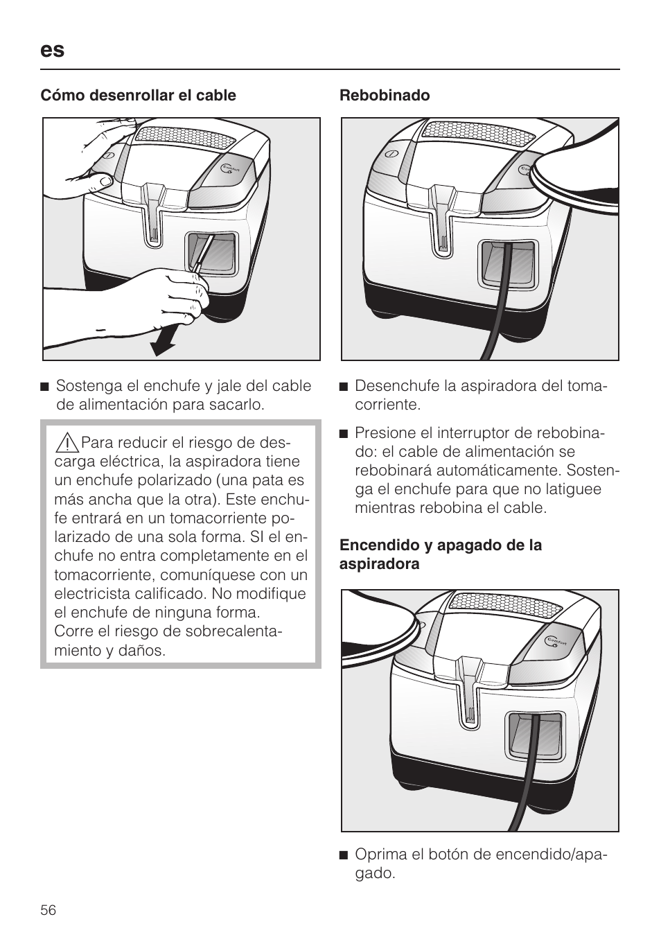 Miele S 6000 User Manual | Page 56 / 80