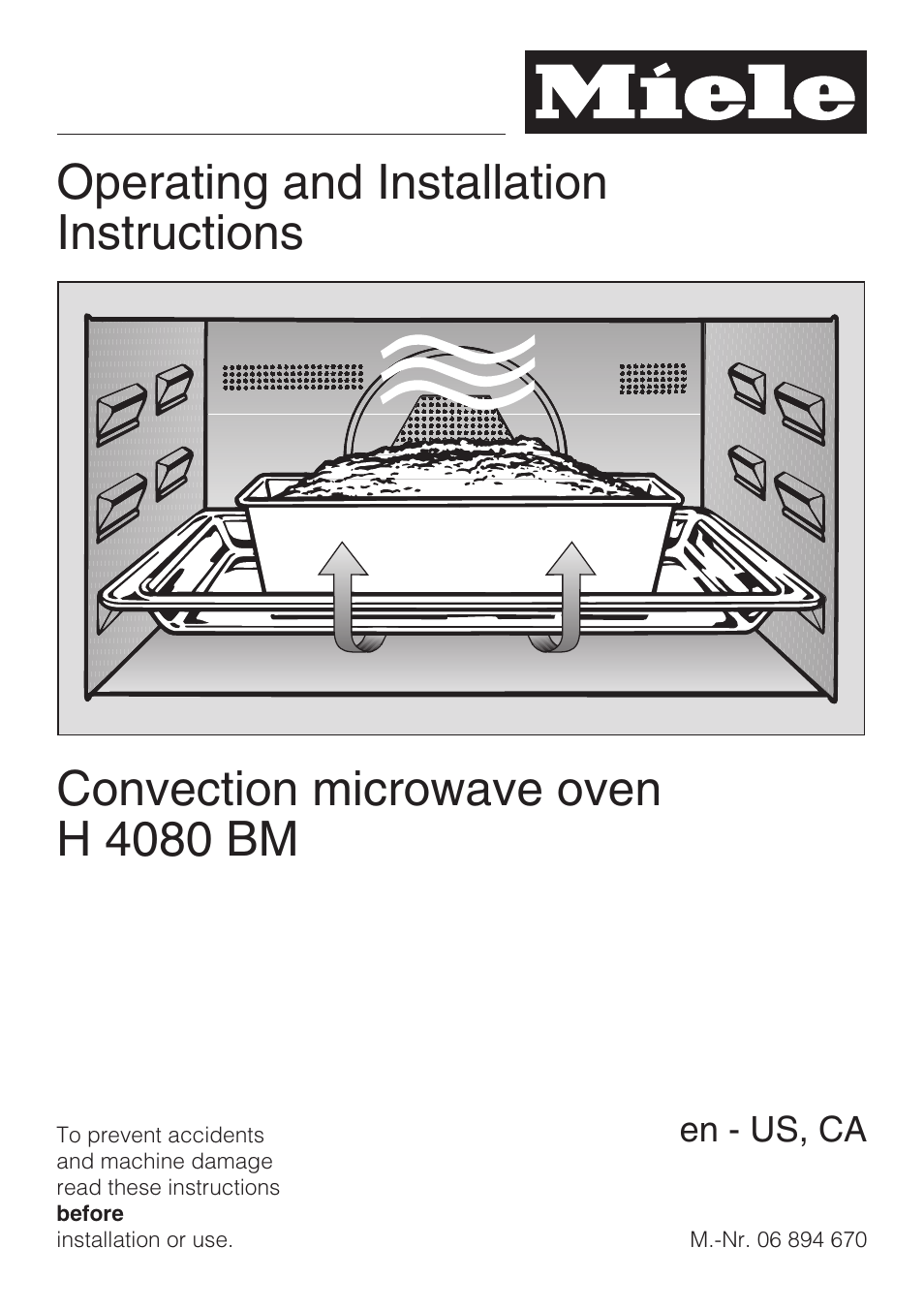 Miele H4080BM User Manual | 68 pages