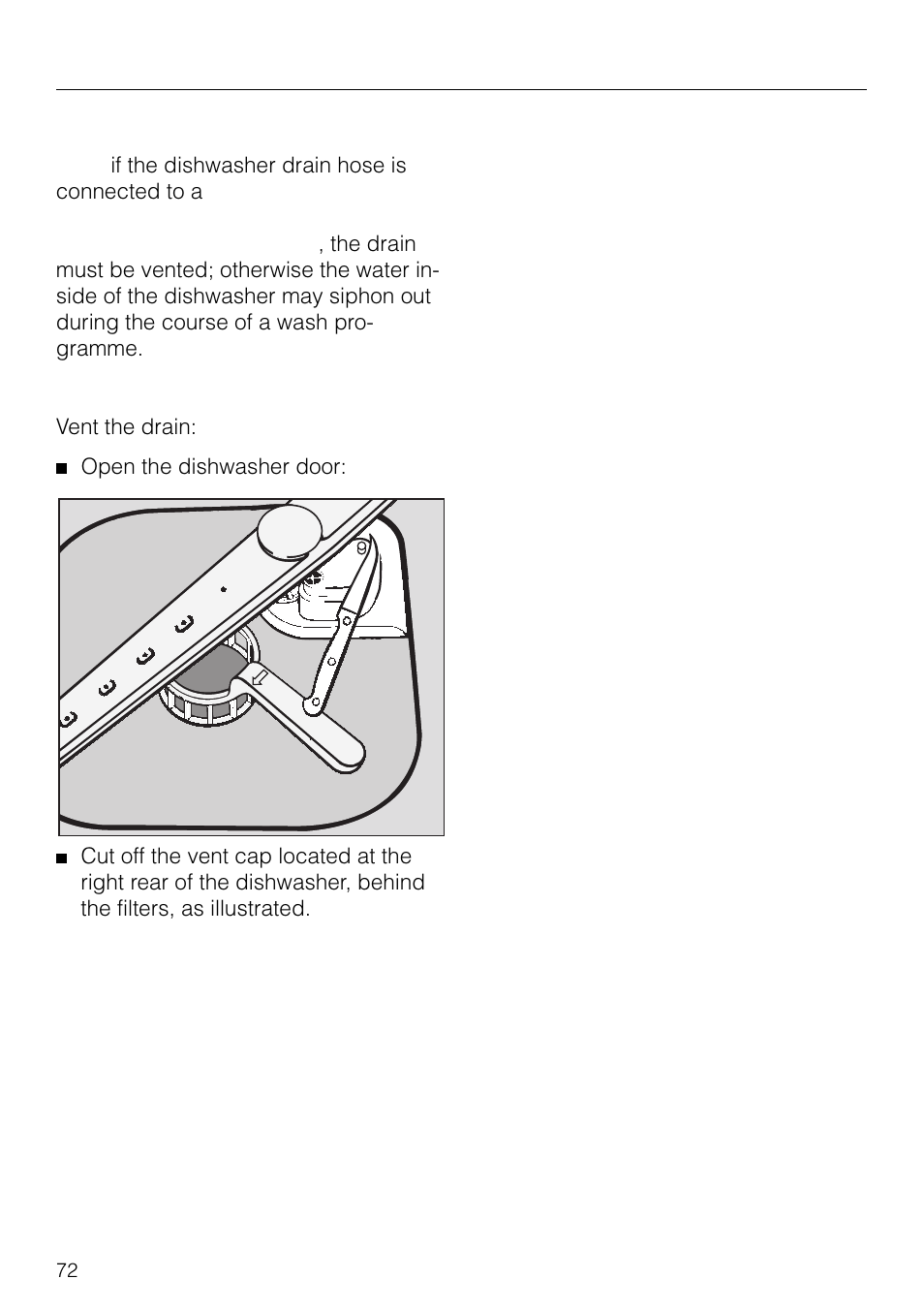 Plumbing | Miele G 879 SCVI User Manual | Page 72 / 76