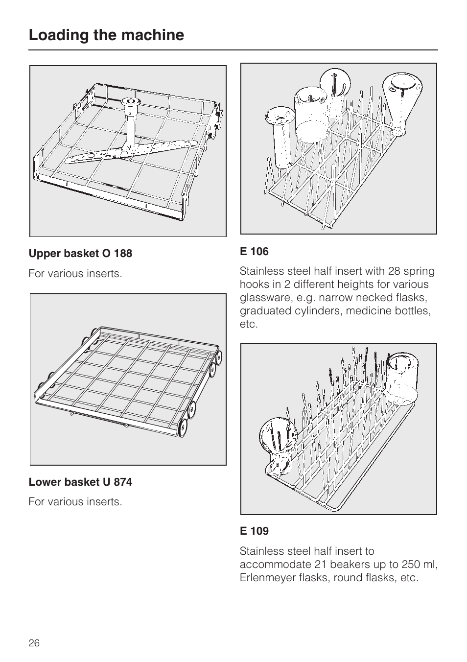 Loading the machine | Miele G 7893 User Manual | Page 26 / 76