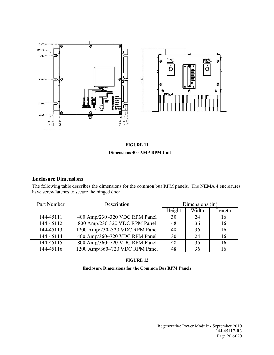 Magnetek 144-45117-R3 User Manual | Page 20 / 20