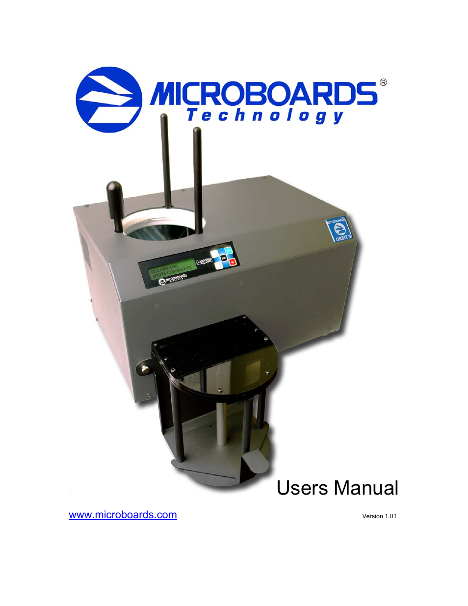 MicroBoards Technology Orbit 3 User Manual | 16 pages