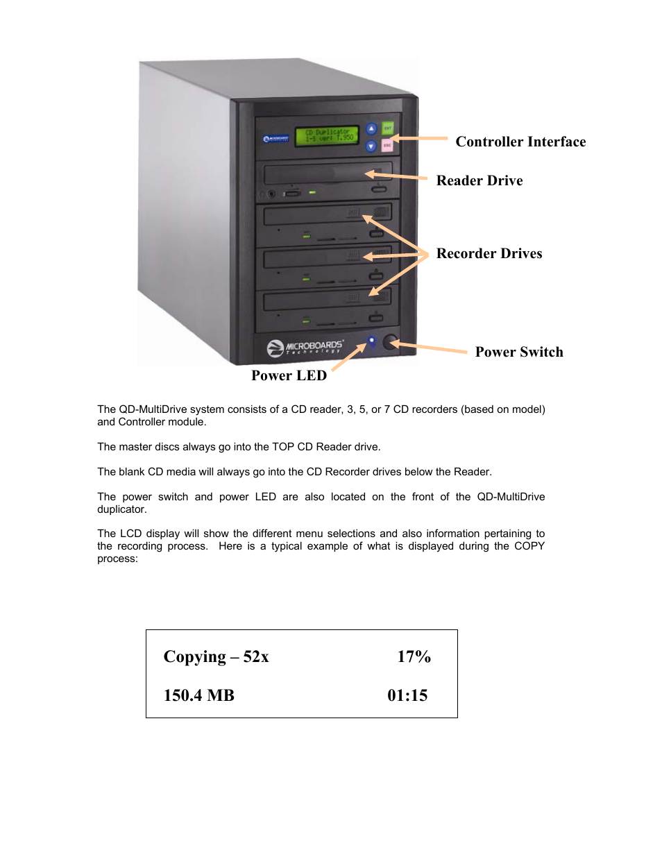 MicroBoards Technology QD-123 User Manual | Page 6 / 21