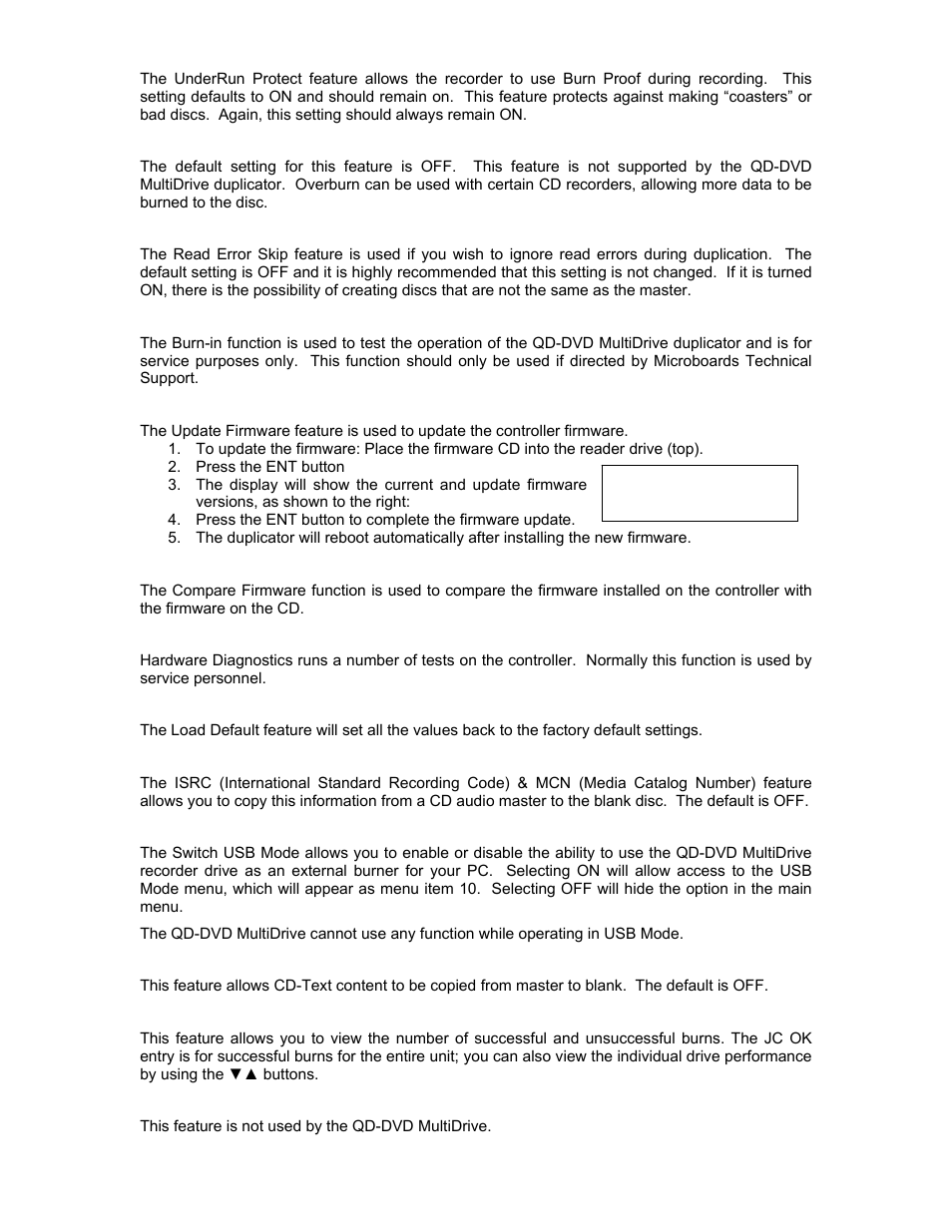 MicroBoards Technology QD-DVD 127 User Manual | Page 18 / 21