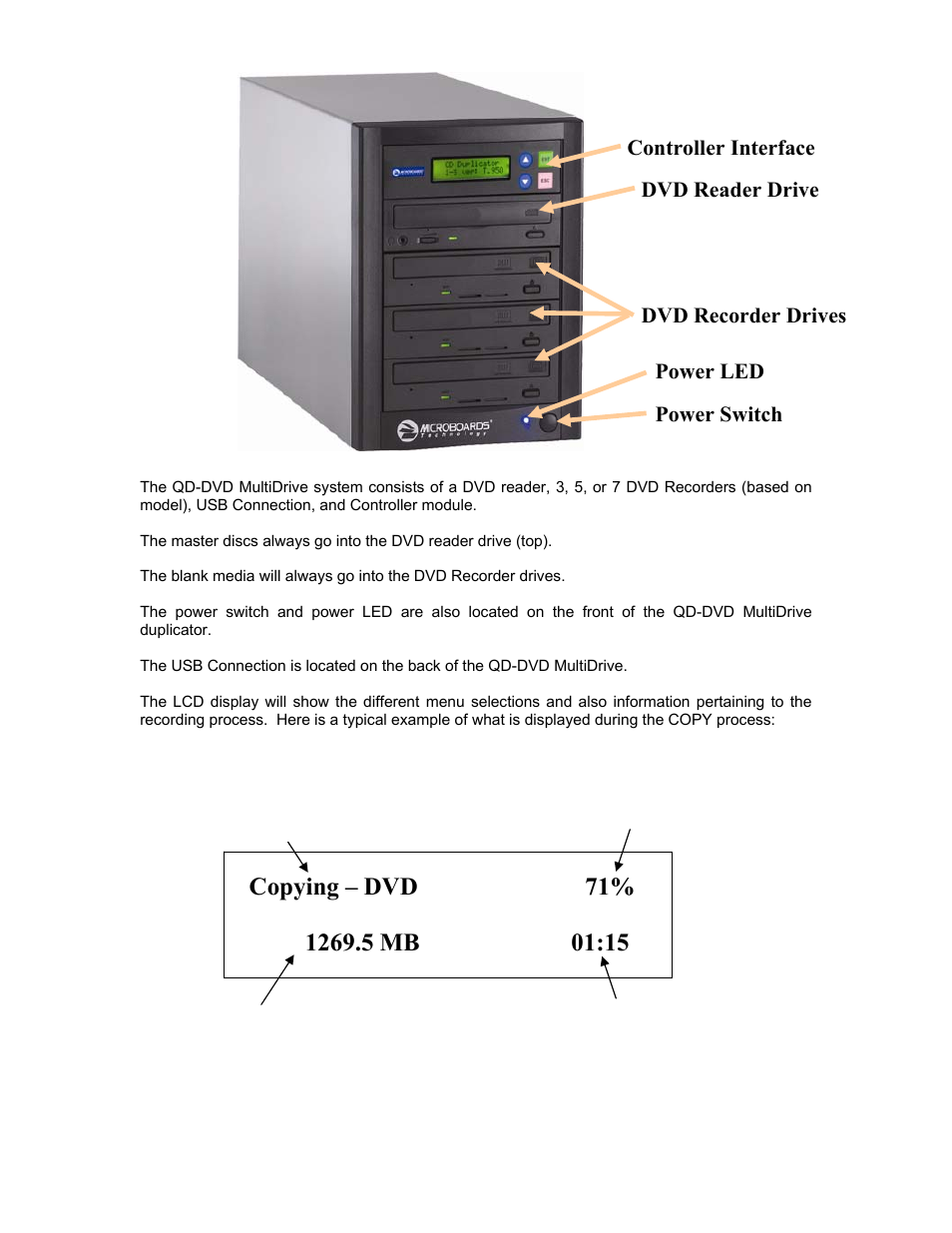 MicroBoards Technology QD-DVD 127 User Manual | Page 6 / 21