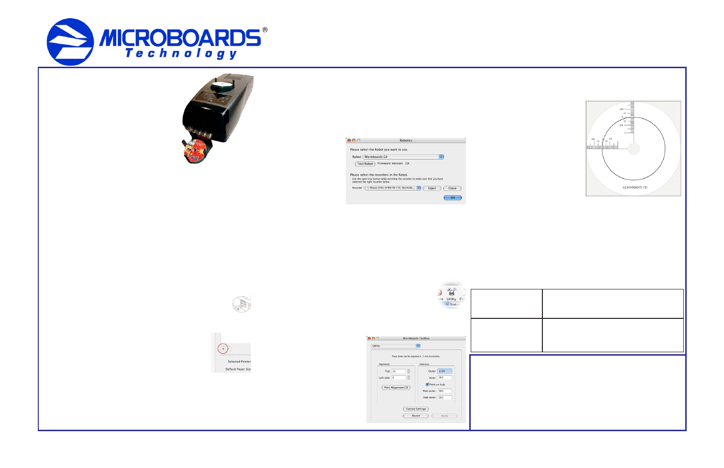 MicroBoards Technology GX-1 User Manual | 1 page