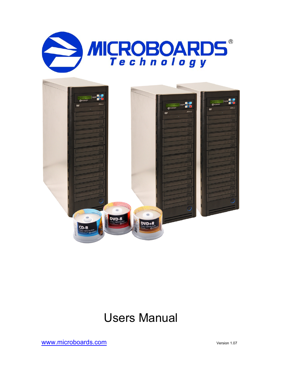 MicroBoards Technology LightScribe Series User Manual | 26 pages