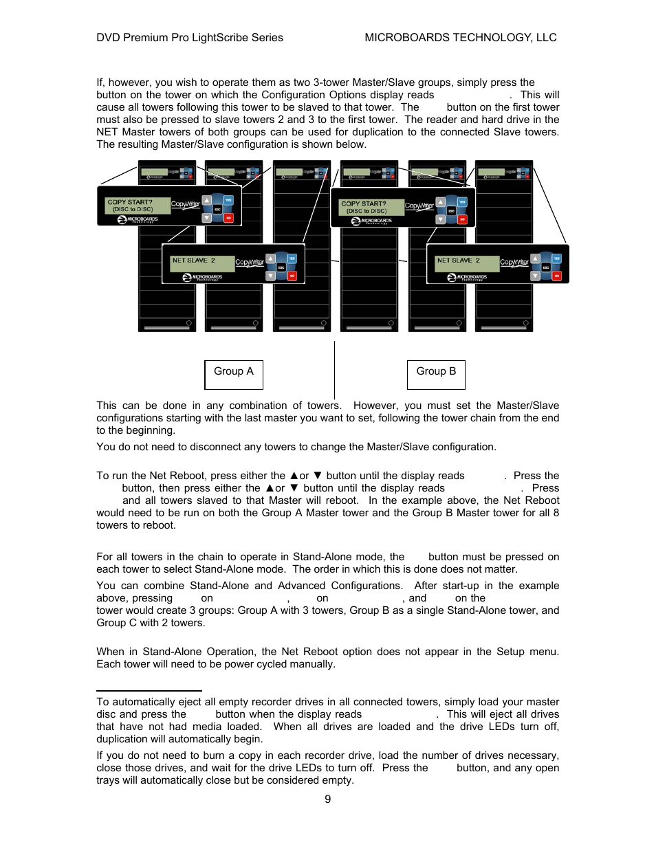 Loading media | MicroBoards Technology LightScribe Series User Manual | Page 9 / 26