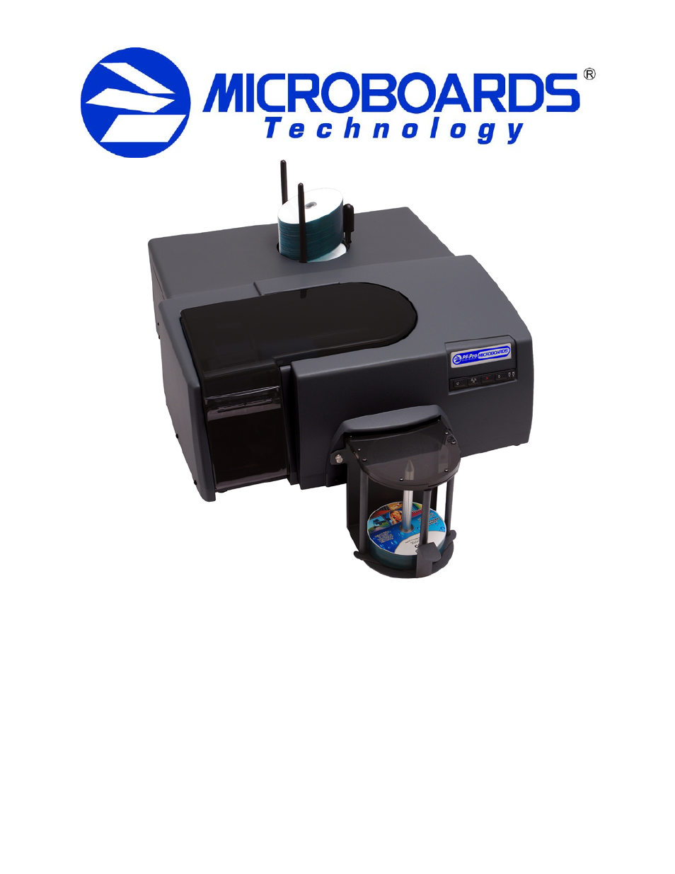 MicroBoards Technology PF-Pro Disc Printer User Manual | 18 pages