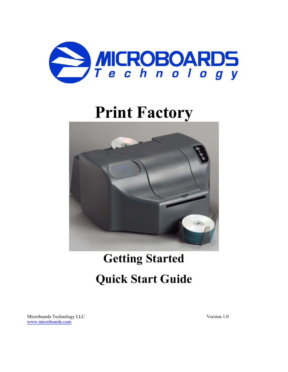 MicroBoards Technology PF-2 User Manual | 9 pages