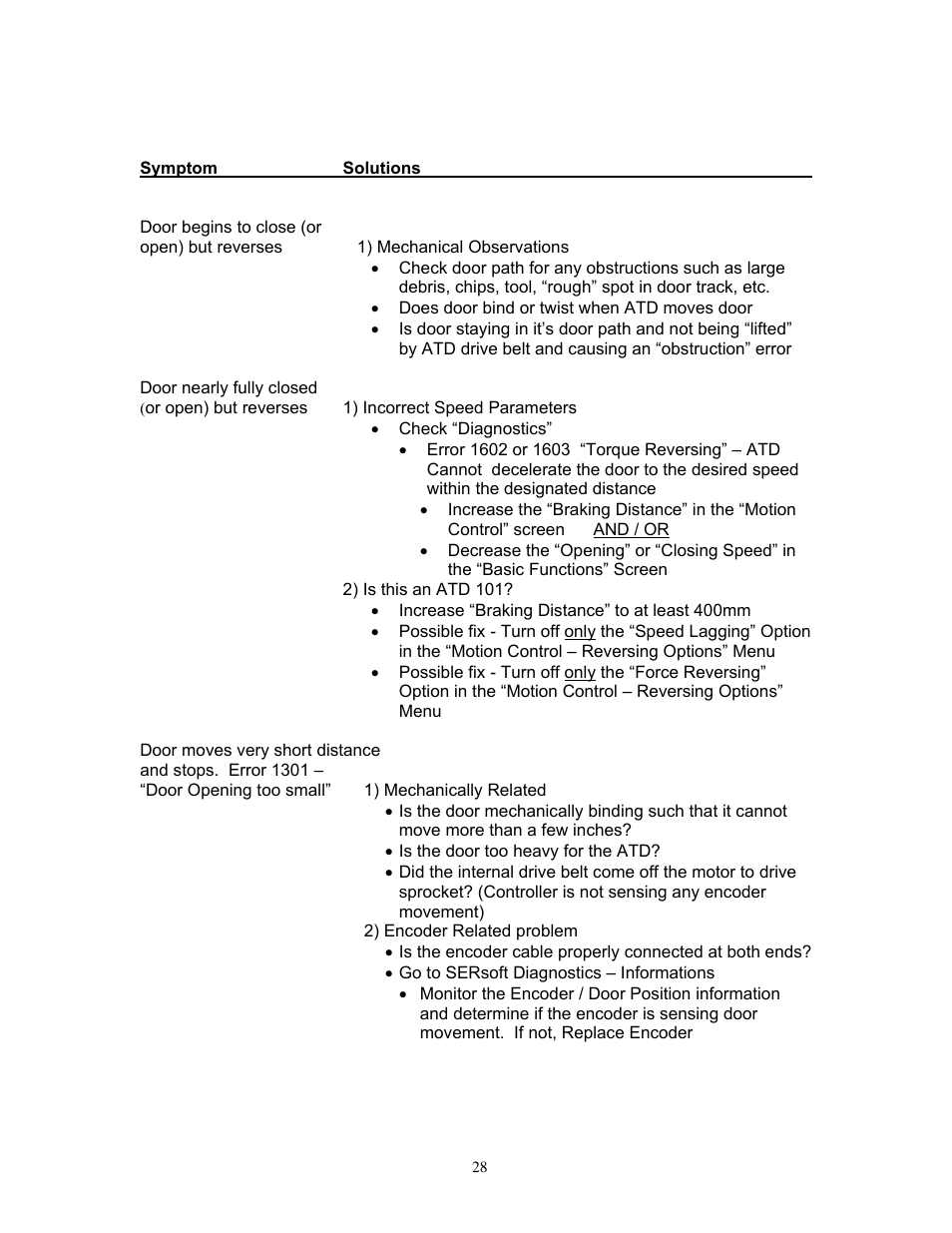 MPC ATD ACTUATOR 50 ATD-313186 User Manual | Page 28 / 29