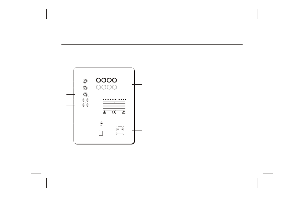 Subwoofer controls, Auto, Caution: serial number removed | On off | Mordaunt-Short MS907W User Manual | Page 6 / 12