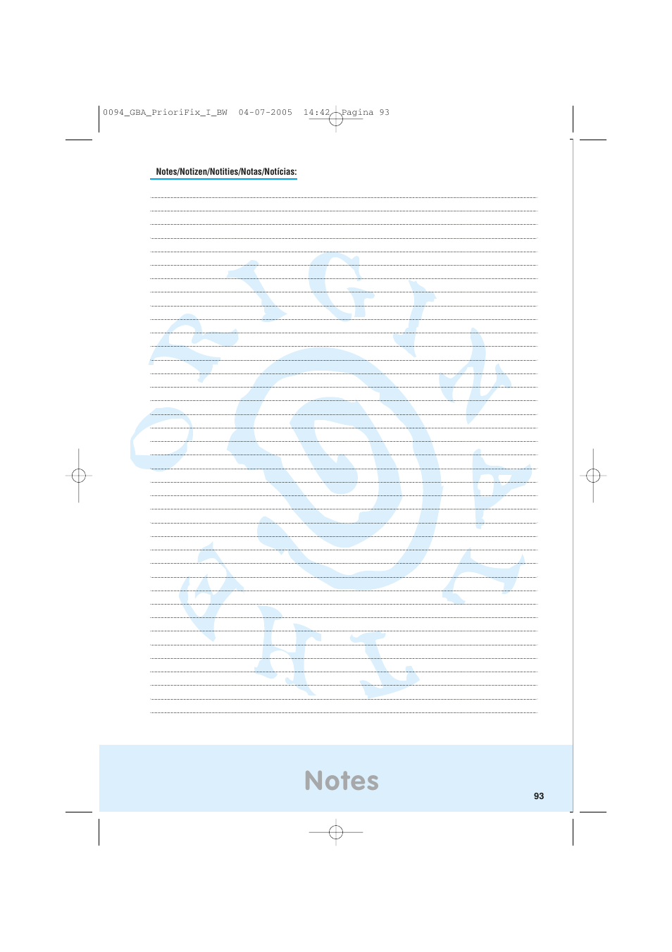Maxi-Cosi Car Seat User Manual | Page 93 / 96