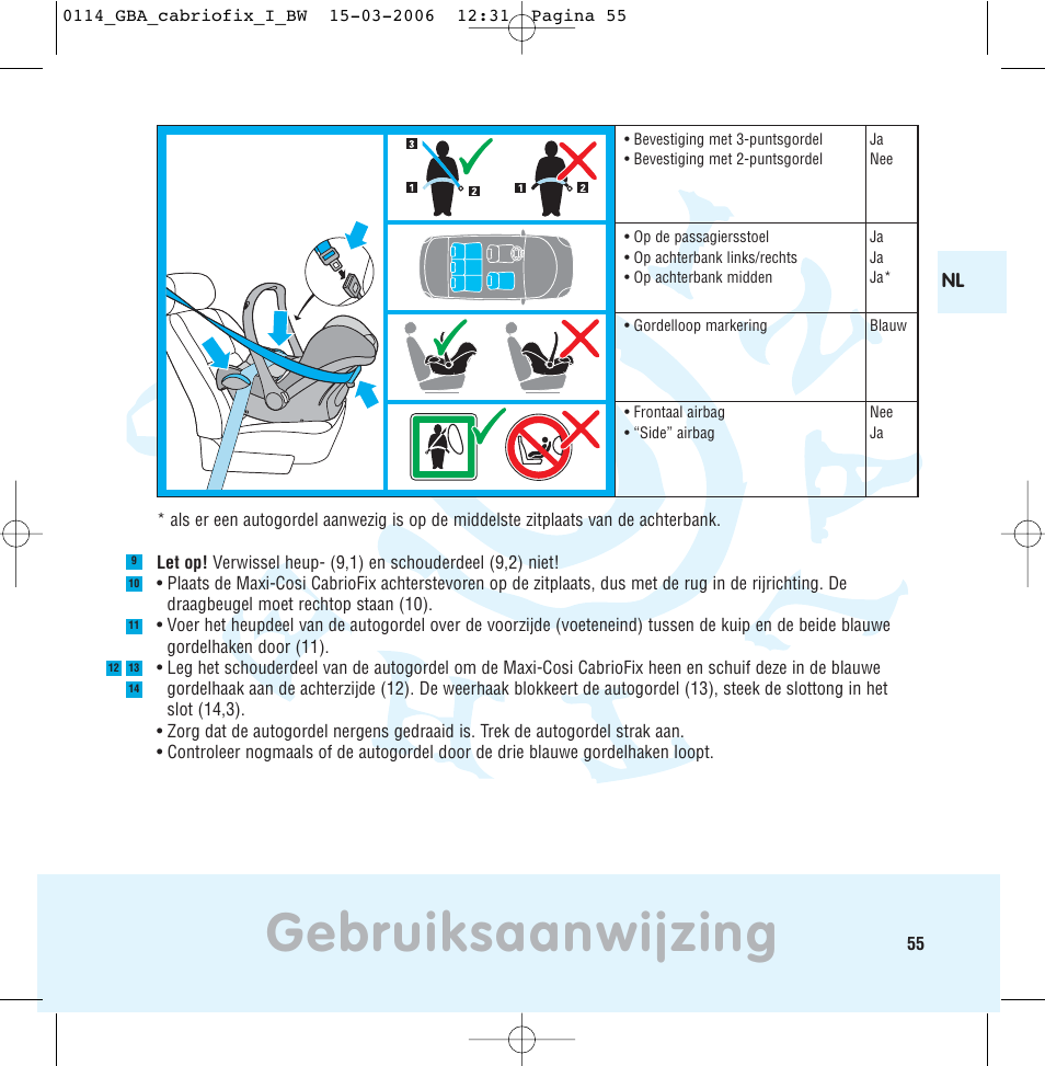 Gebruiksaanwijzing | Maxi-Cosi THE SAFE WORLD OF I User Manual | Page 51 / 98