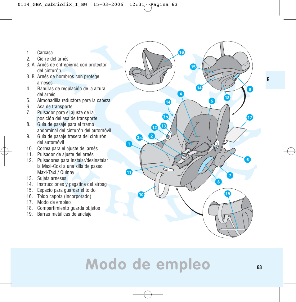 Modo de empleo | Maxi-Cosi THE SAFE WORLD OF I User Manual | Page 59 / 98