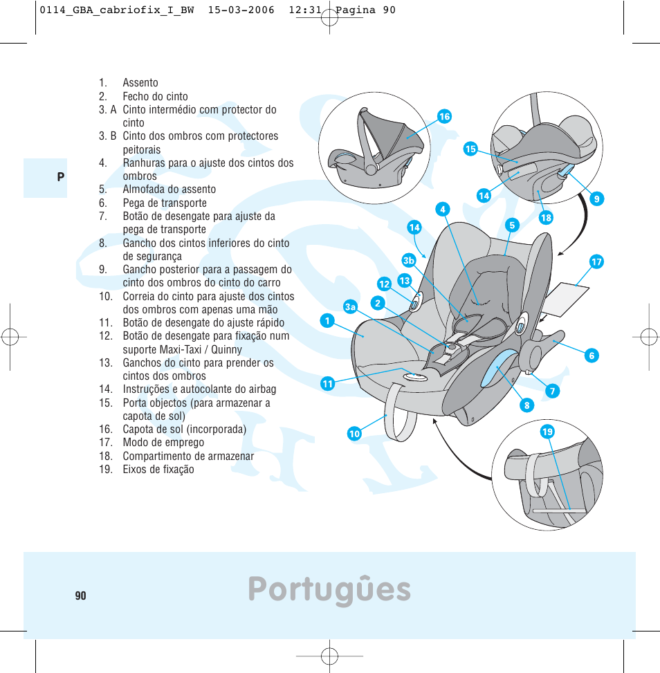 Portugûes | Maxi-Cosi THE SAFE WORLD OF I User Manual | Page 86 / 98